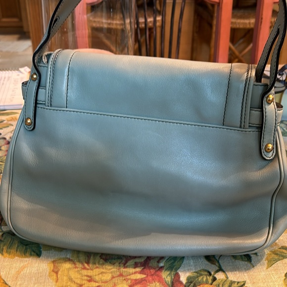 Marc Jacobs beautiful blue leather bag with loads of pockets. New with dust bag - Picture 3 of 9